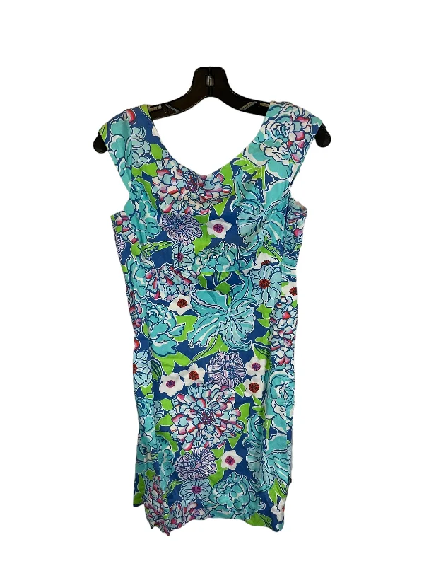 Blue Dress Designer Lilly Pulitzer, Size 8