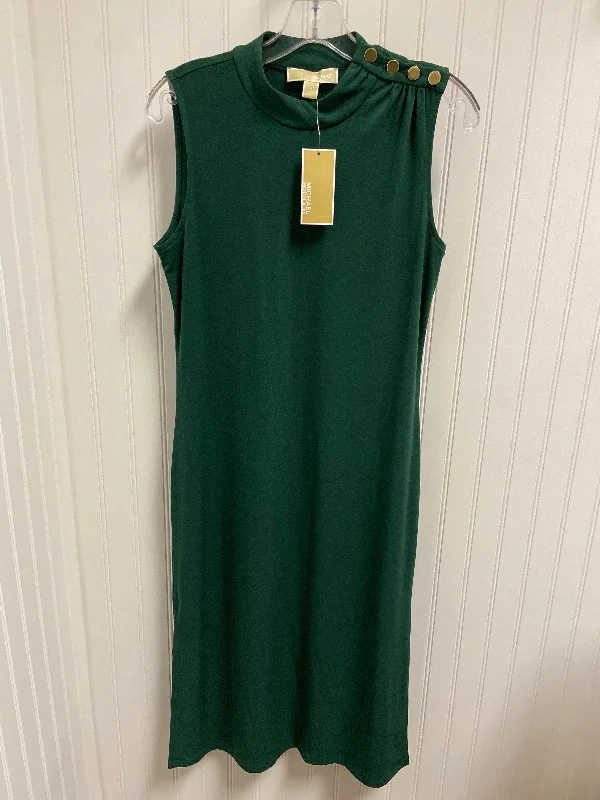 Dress Casual Maxi By Michael By Michael Kors In Green, Size: S