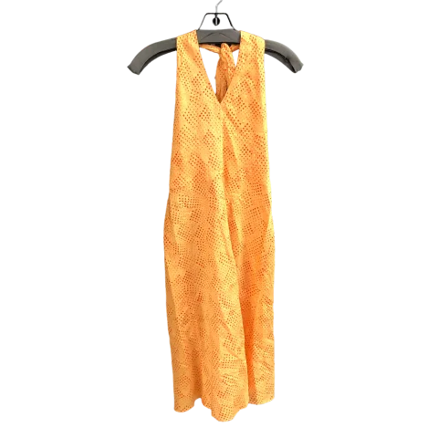 Dress Casual Midi By Cmc In Yellow, Size: 6