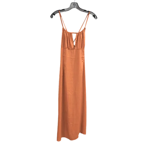 Dress Casual Midi By Cupshe In Brown, Size: L