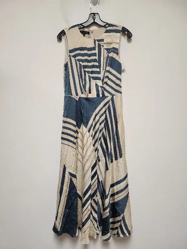 Dress Casual Midi By Lafayette 148 In Multi-colored, Size: Xs