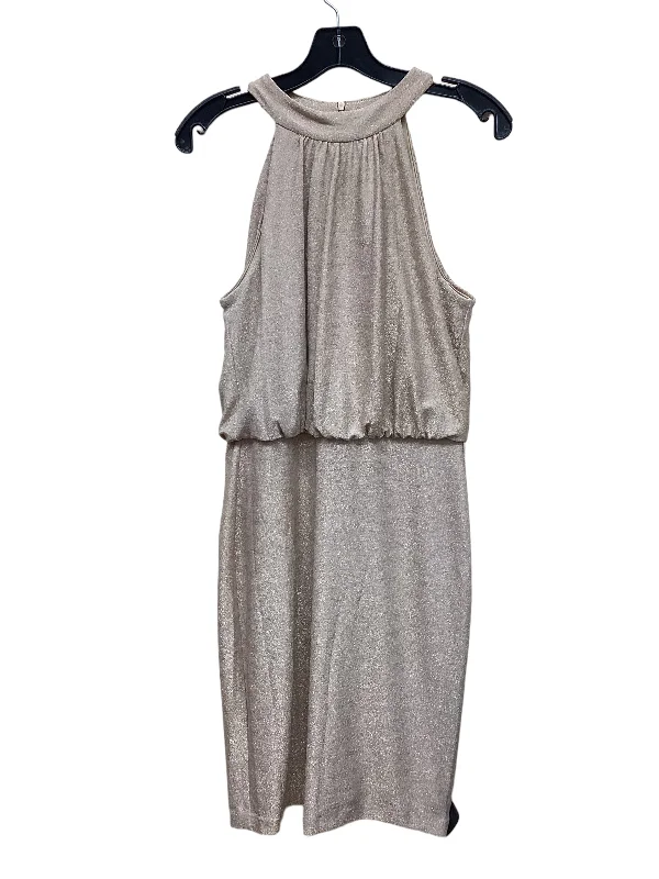 Dress Party Midi By Vince Camuto In Gold, Size: S