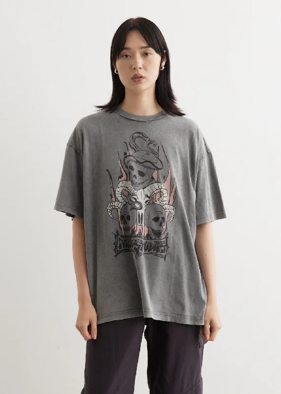 Edra U Skull T-Shirt