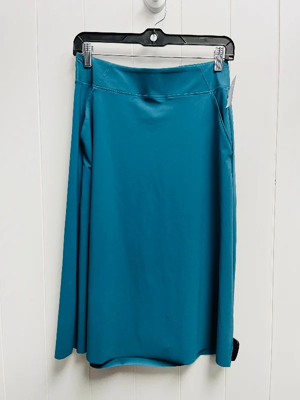 Skirt Midi By Athleta In Teal, Size: S