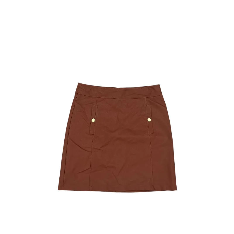 Skirt Mini & Short By Loft In Brown, Size:6