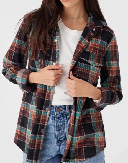 O'NEILL Zuma Superfleece Flannel Top