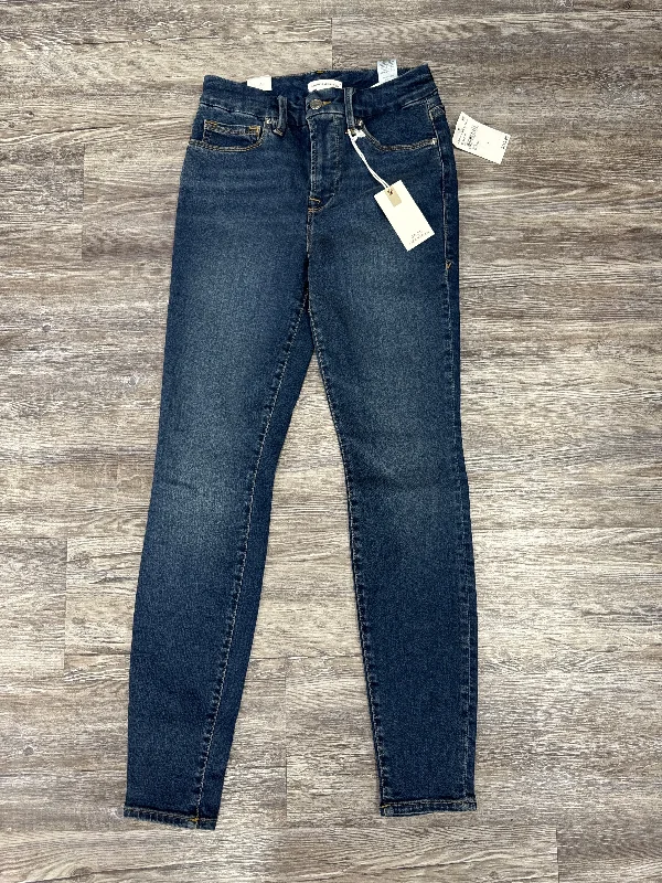 Jeans Designer By Good American In Blue Denim, Size: 2