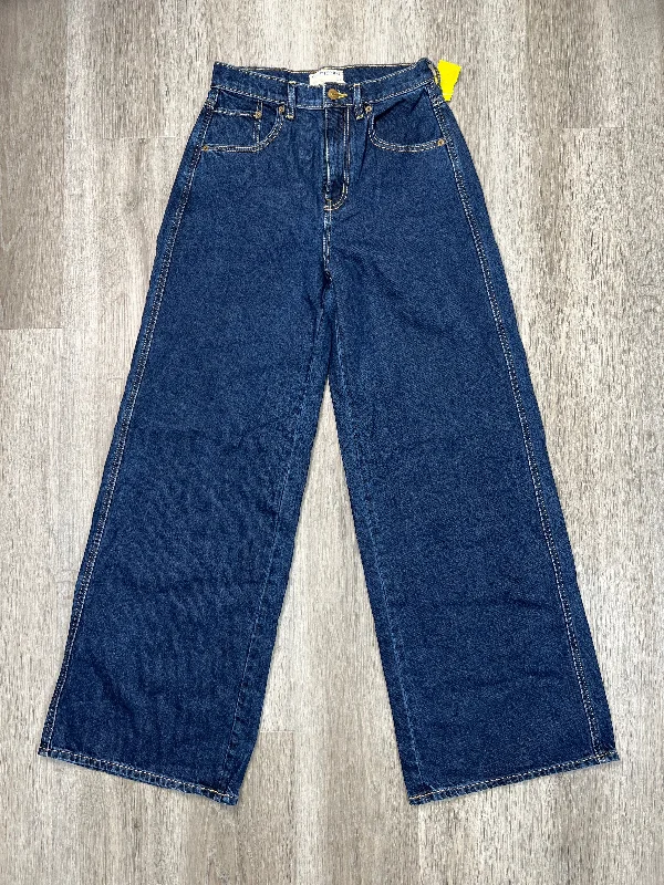 Jeans Wide Leg By We The Free In Blue Denim, Size: 2