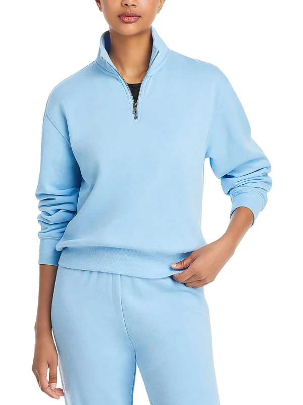 Womens Half Zip Warm Pullover Sweater