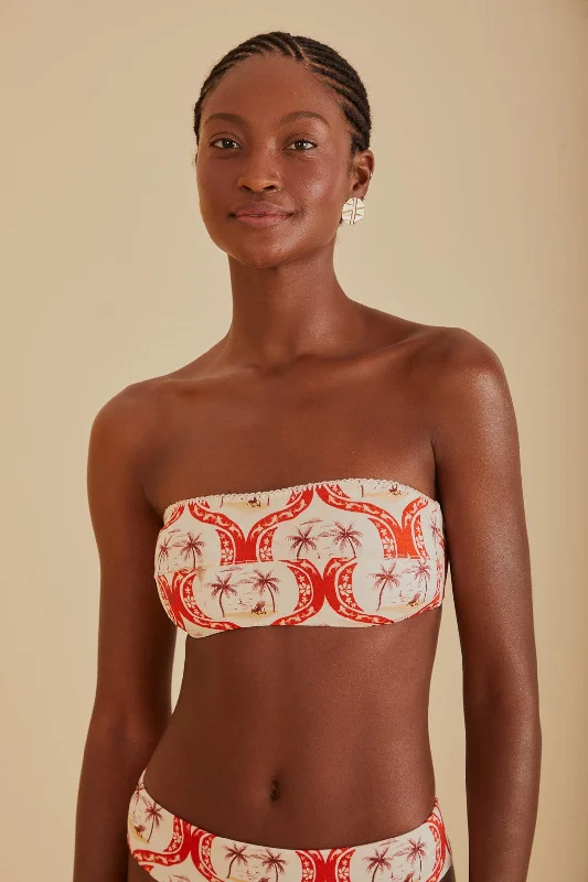 Summer Beach Bandeau Bikini Top