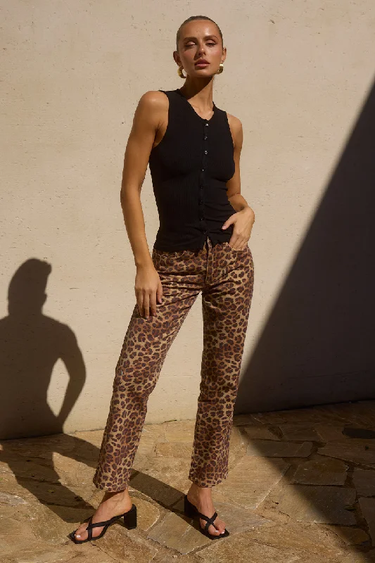 GIGI PANT - LEOPARD