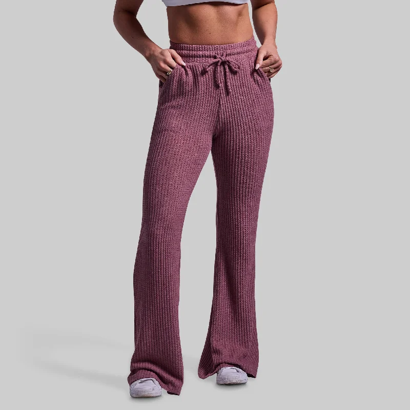 R and R Waffle Lounge Pant (Marsala)