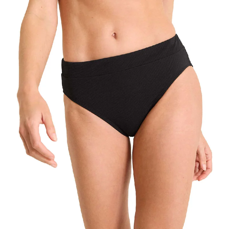 Tommy Bahama Womens Island Cays High Waist Bottom - Black