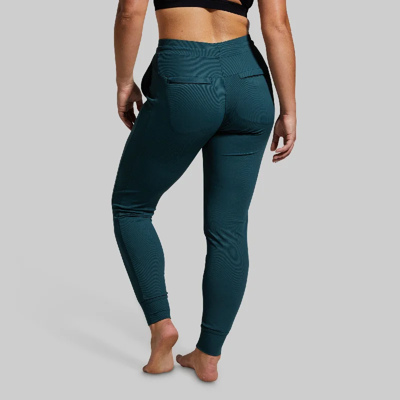 Women's Recovery Jogger (Deep Teal)