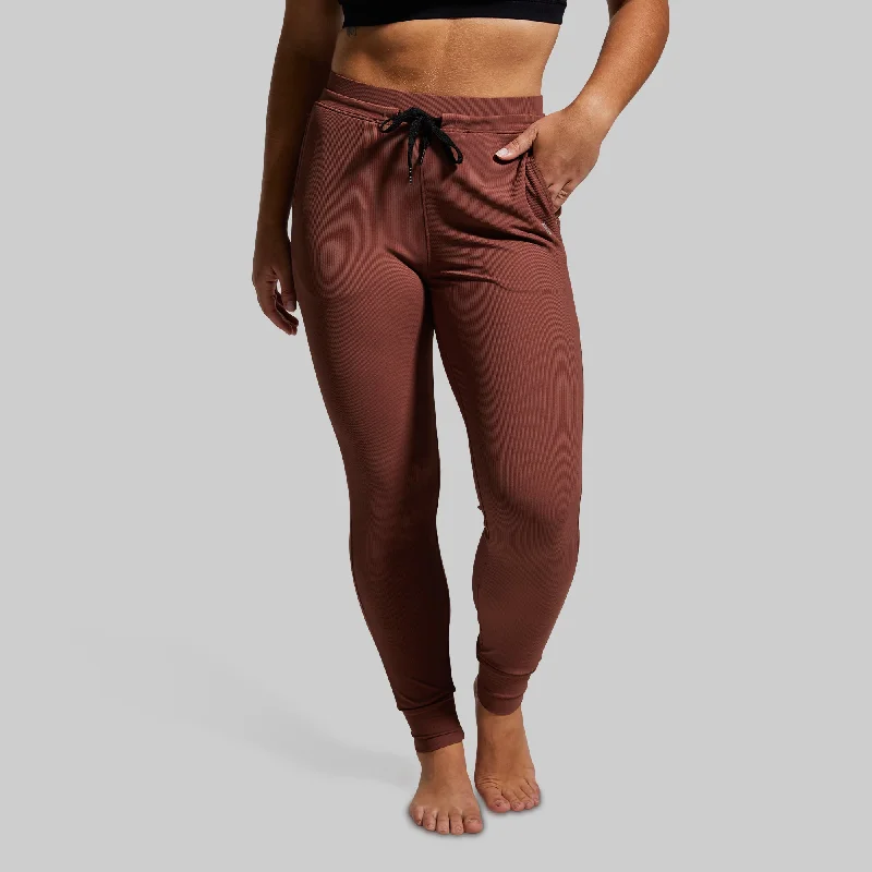 Women's Recovery Jogger (Rust)