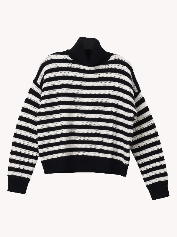 STRIPED AMANE SWEATER